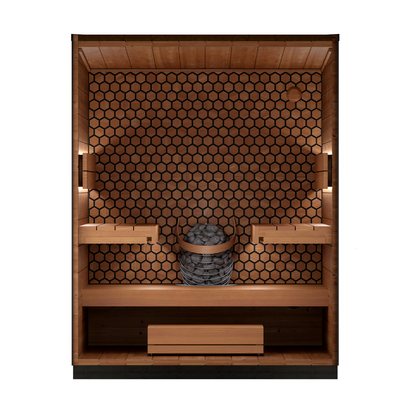 Leil® Viva 180 Outdoor Sauna Kit (4 person)