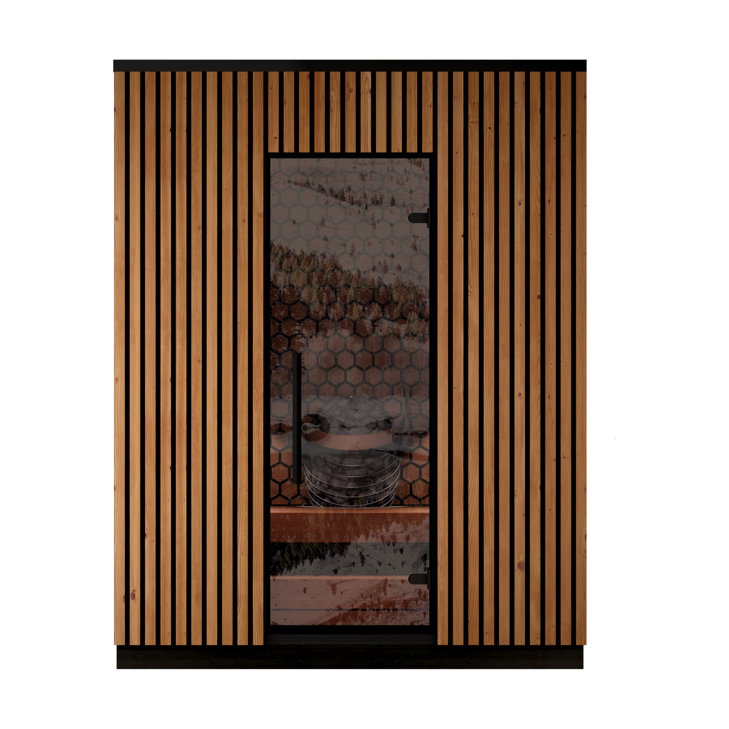 Leil® Viva 180 Outdoor Sauna Kit (4 person)