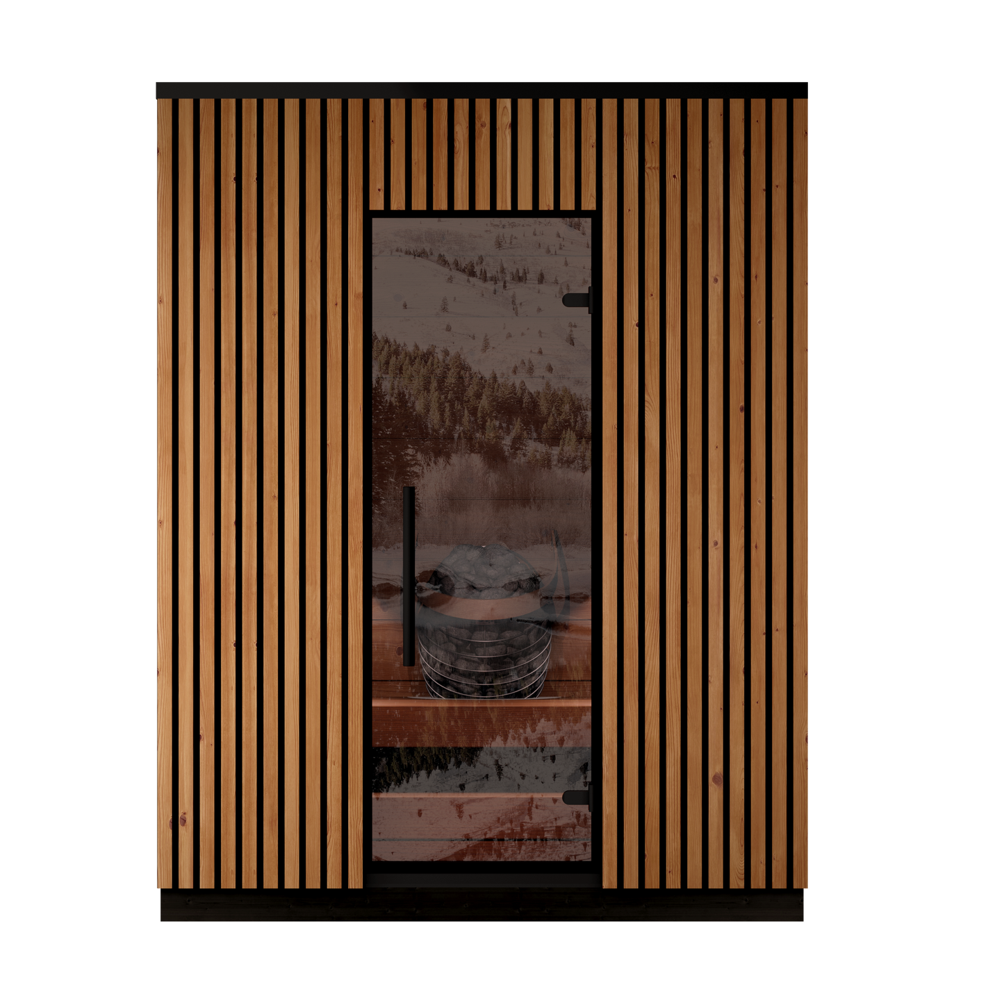 Leil® Viva 180 Outdoor Sauna Kit (4 person)