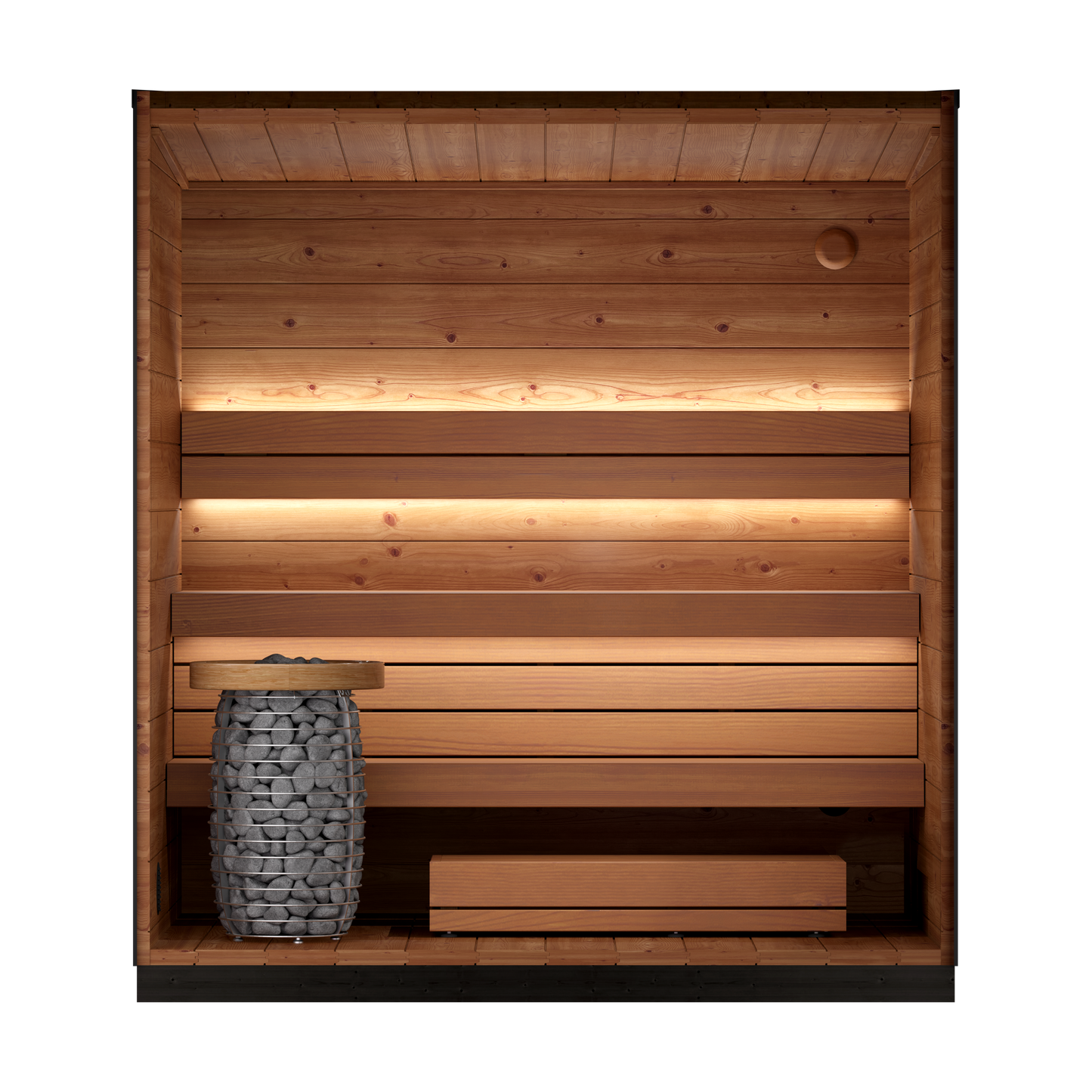 Leil® Viva 210 Outdoor Sauna Kit (3 person)