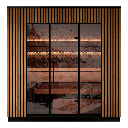 Leil® Viva 250 Outdoor Sauna Kit (4 person)