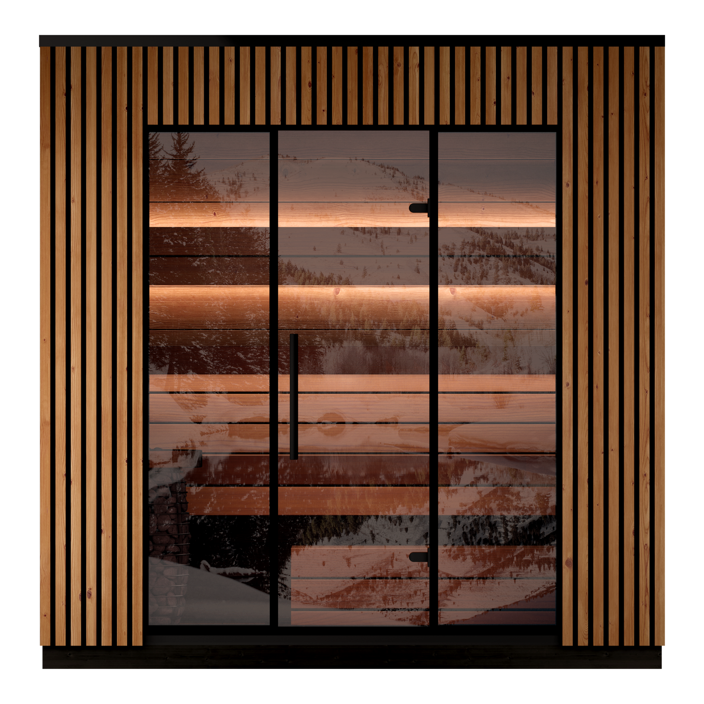 Leil® Viva 250 Outdoor Sauna Kit (4 person)