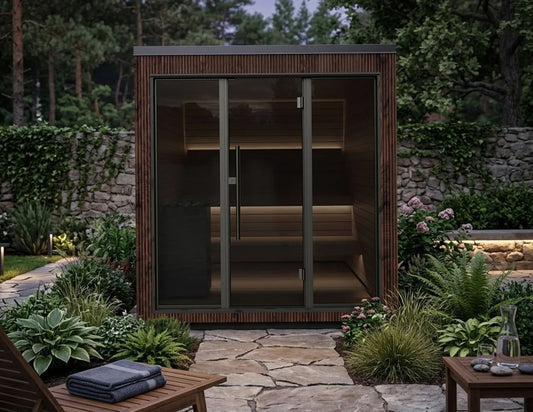 Luik Luxury Outdoor Cabin Sauna