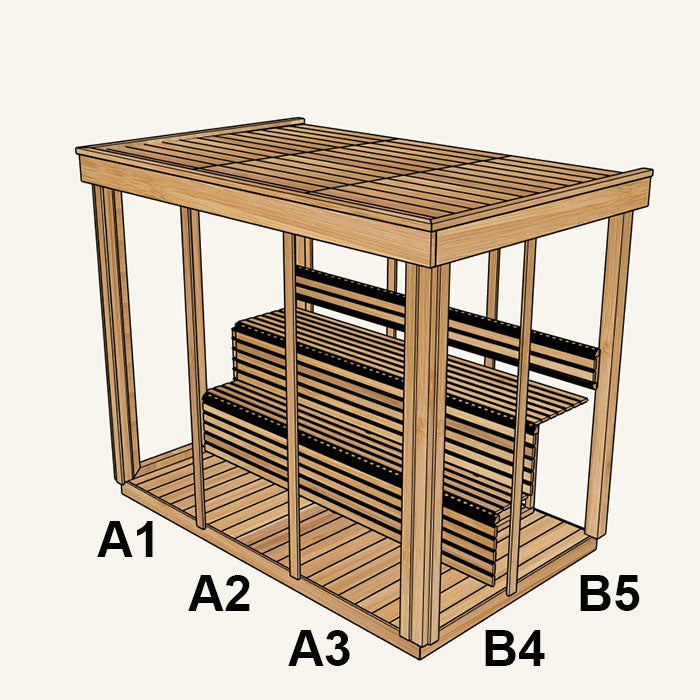 5'x7' panel layout – panel layout view 2