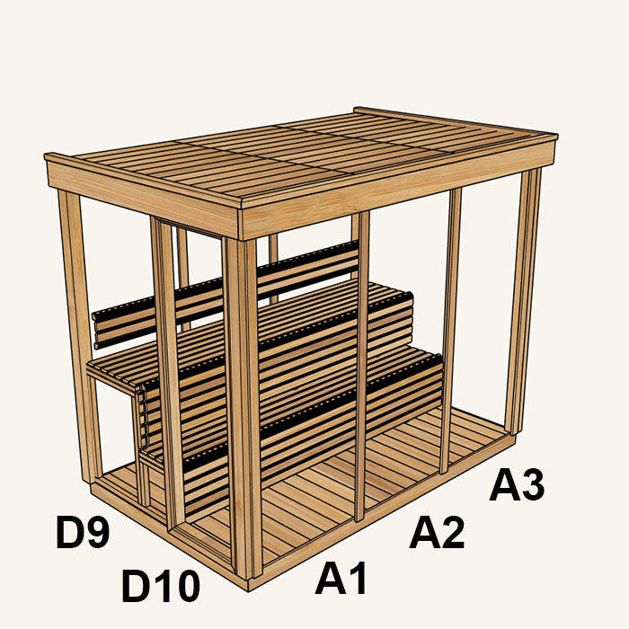 6'x7' panel layout – panel layout view 1