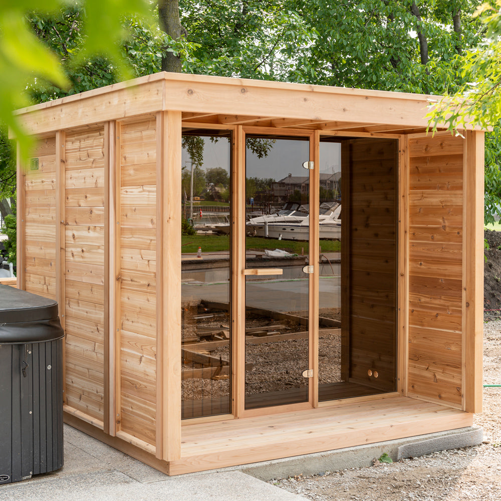 Outdoor Cabin Sauna w/ Outdoor Shower photo 2