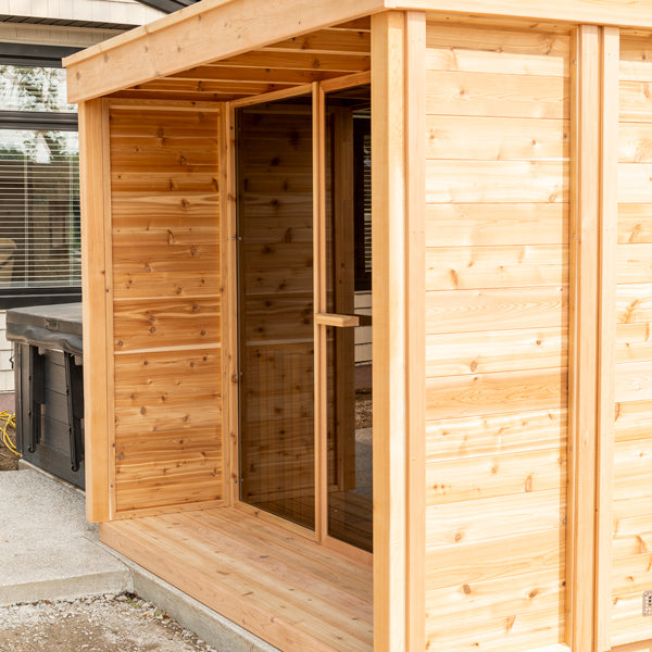 Outdoor Cabin Sauna w/ Outdoor Shower photo 4