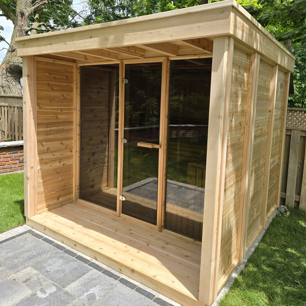 Outdoor Cabin Sauna w/ Outdoor Shower photo 5