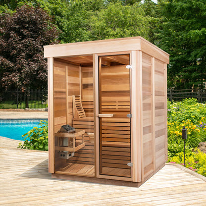 Outdoor Cabin Sauna photo 6 (size specific)
