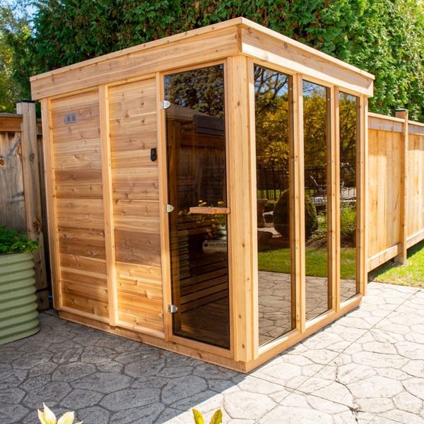 Outdoor Cabin Sauna photo 10 (size specific)