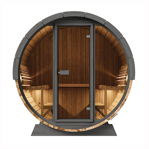 FINSAUNA Reviva Deluxe 600 Outdoor Sauna
