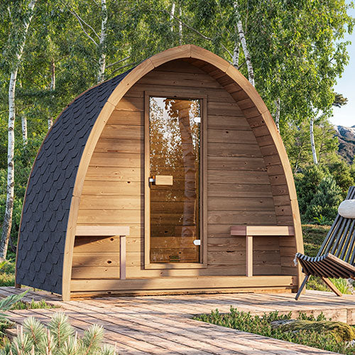 FINSAUNA Reviva Pod 500 Outdoor Sauna